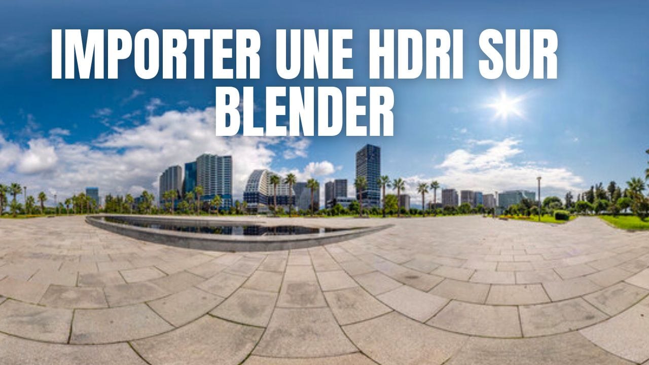 BlenderにHDRIを読み込む（インポートする）方法