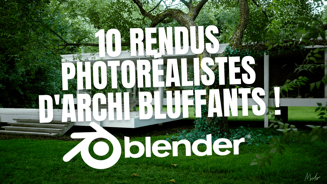 Blenderによる圧巻の建築レンダリング10選