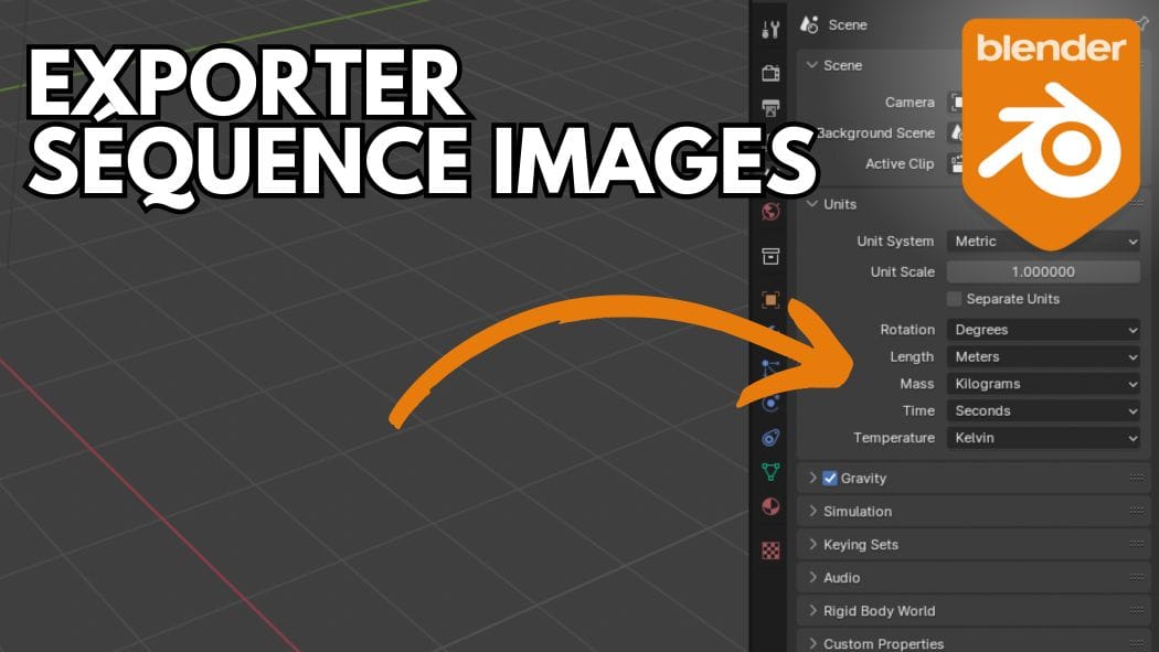 Blenderで連番画像を書き出す（エクスポートする）方法