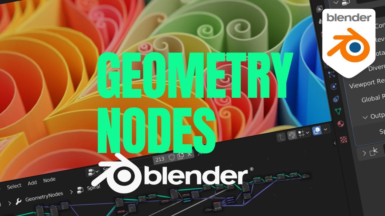 Blender 3Dのジオメトリノード（Geometry Nodes）を理解する