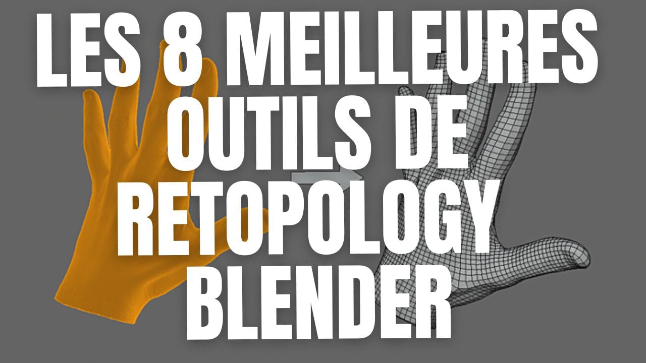 Blender向けおすすめリトポロジーアドオン8選