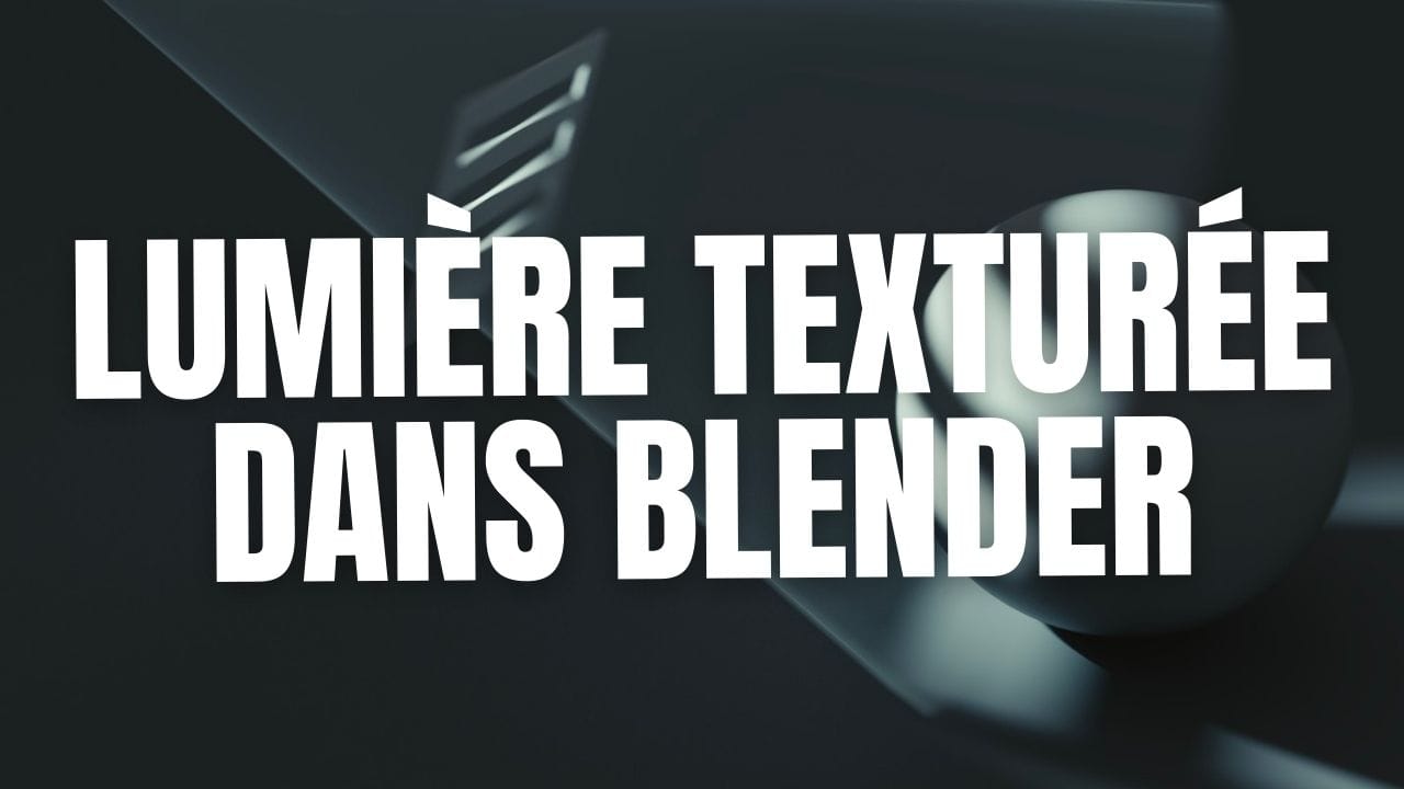 Blenderでテクスチャ付きライトを作成する方法