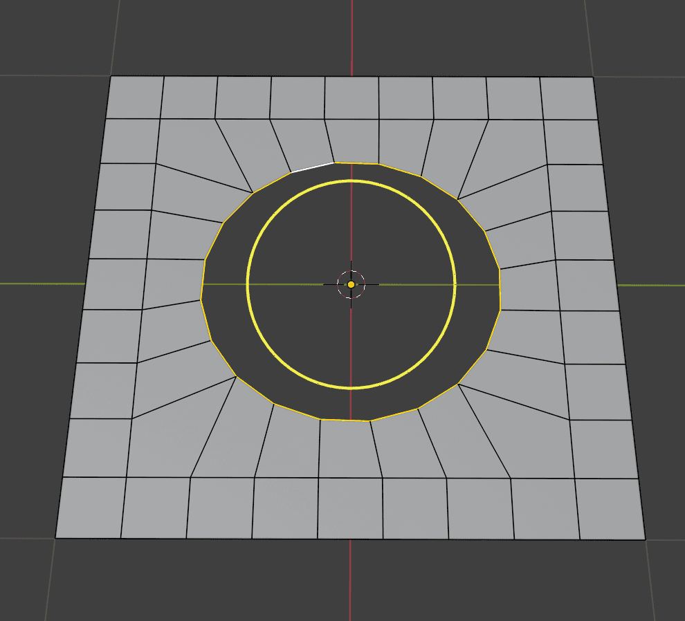 BlenderのLoopToolsを使って四角い穴を丸い穴に変換する方法