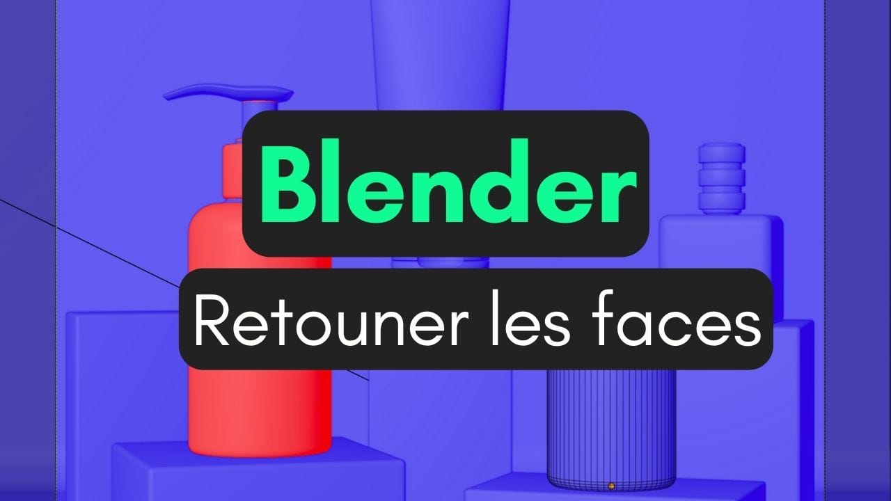 Blenderで面の向きを反転する方法は？法線（ノーマル）の反転