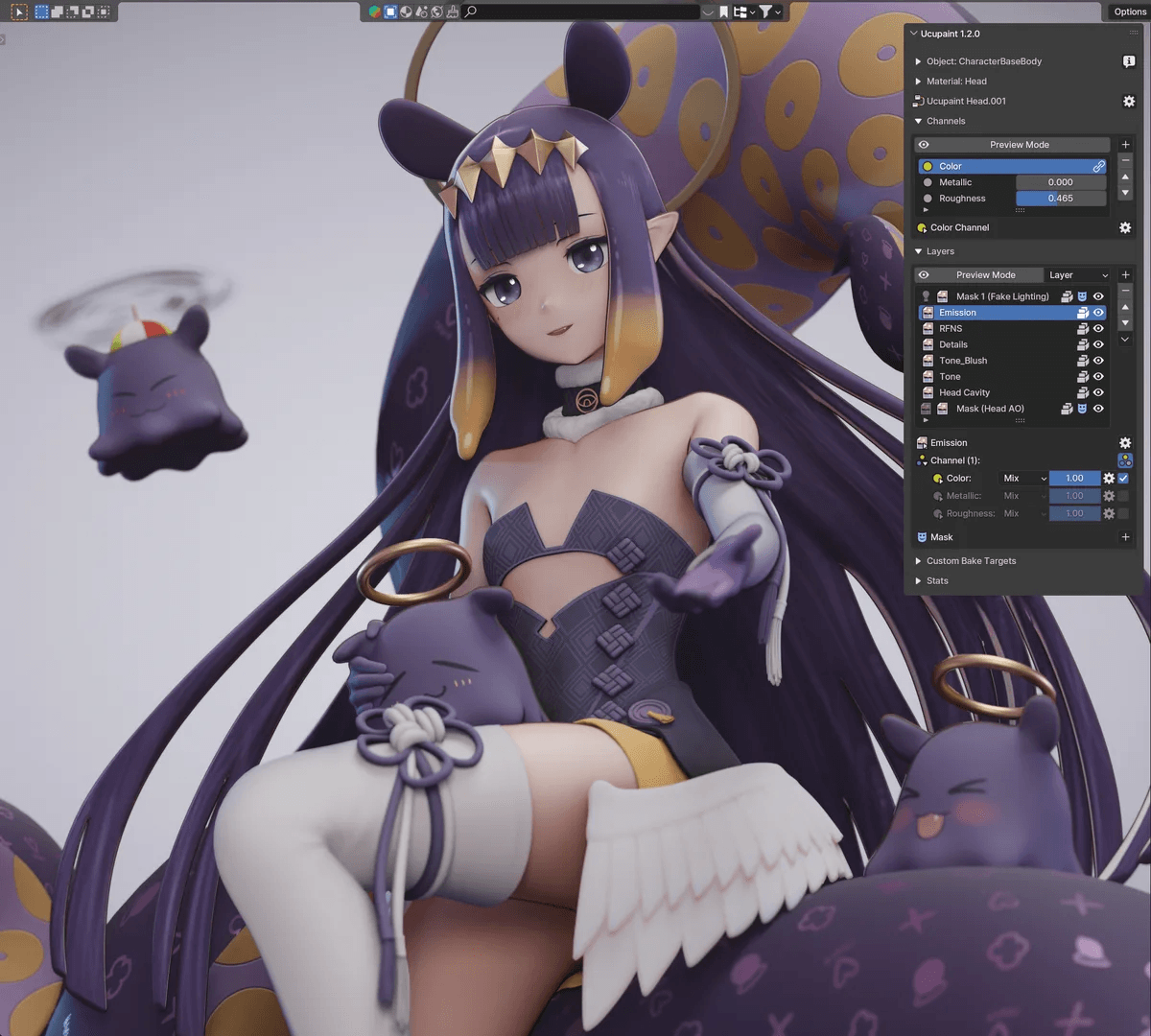 Ucupaint：Blenderで使える無料のSubstance Painter代替ツール