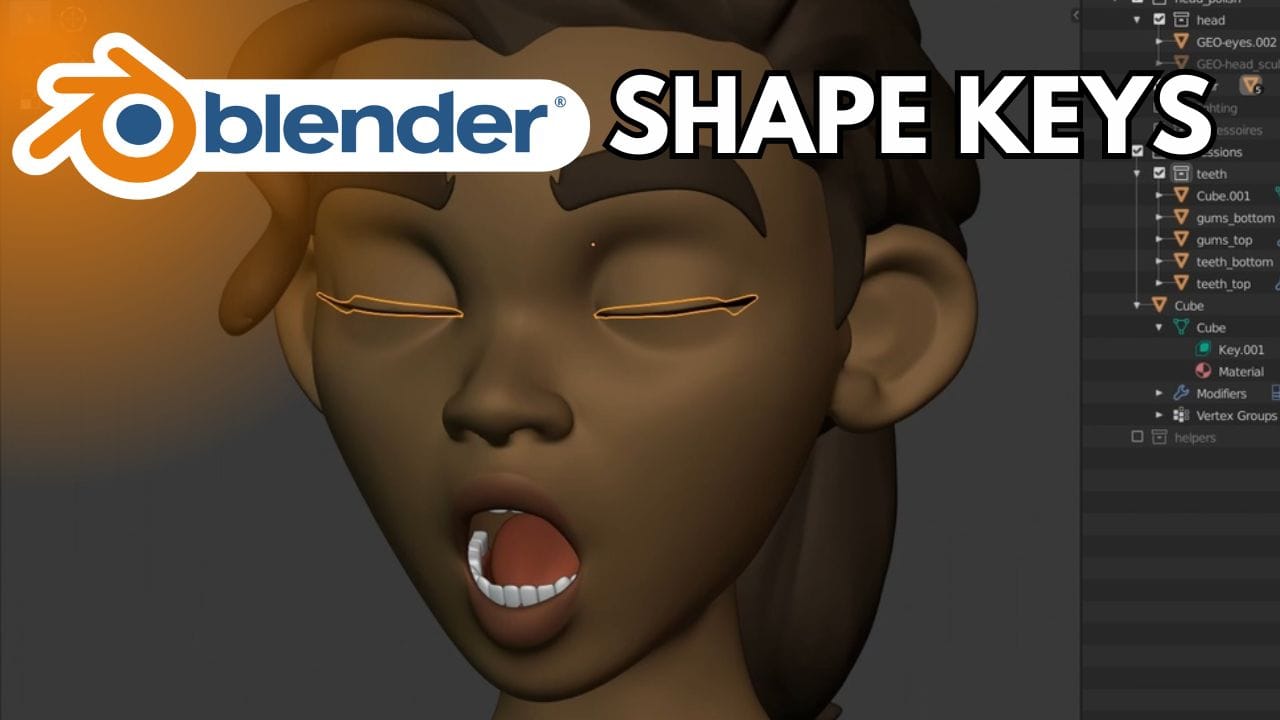 Blenderのシェイプキー（Shape Keys）とは？
