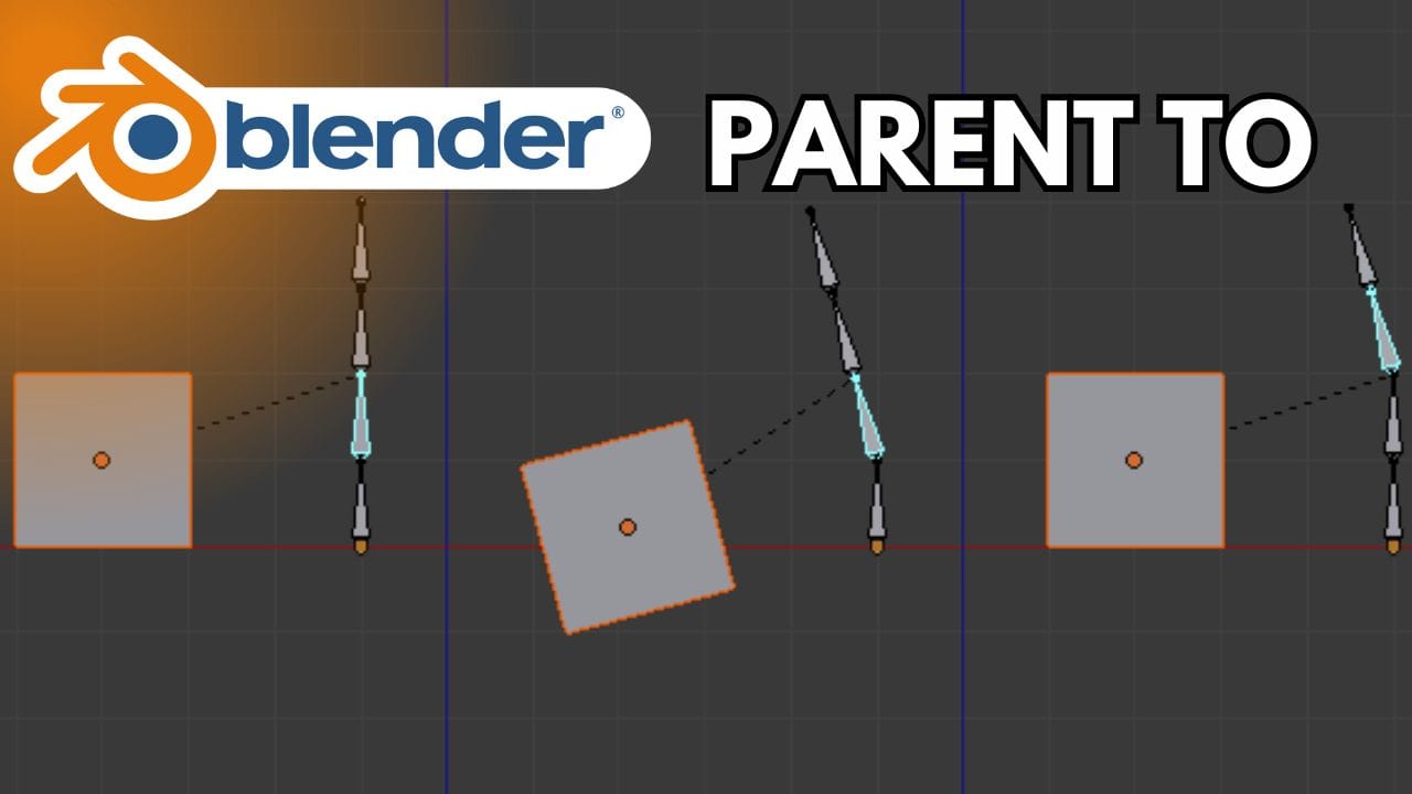 Blenderにおけるペアレント（Parenting）をマスターする