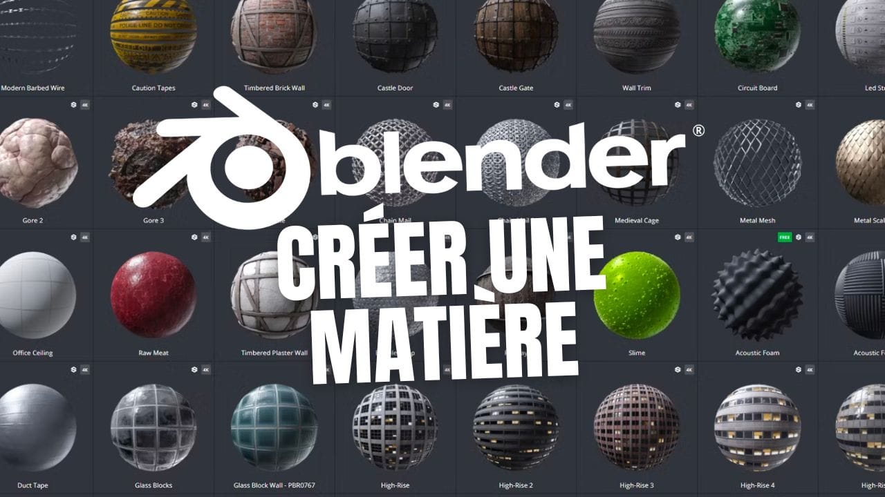 Blenderでマテリアルを作成する方法